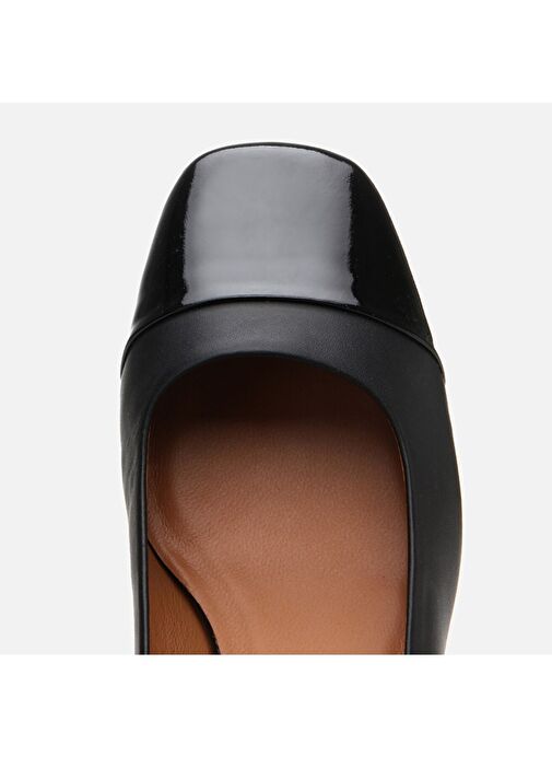 Hotiç Siyah Kadın Deri Topuklu Ayakkabı 01AYH304310A100 - Görsel 6