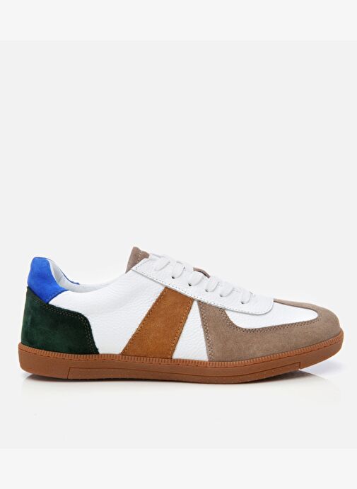 Erkek Süet Deri Vizon Spor Ayakkabı - Görsel 2