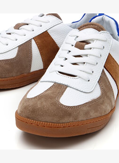 Erkek Süet Deri Vizon Spor Ayakkabı - Görsel 4