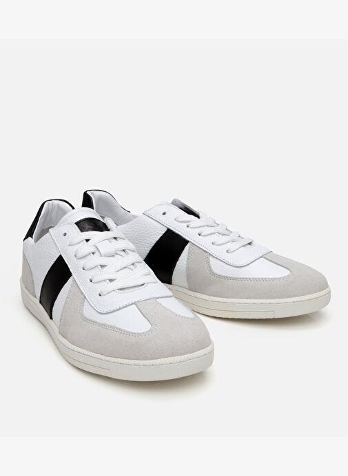 Erkek Süet Deri Gri Spor Ayakkabı - Görsel 3