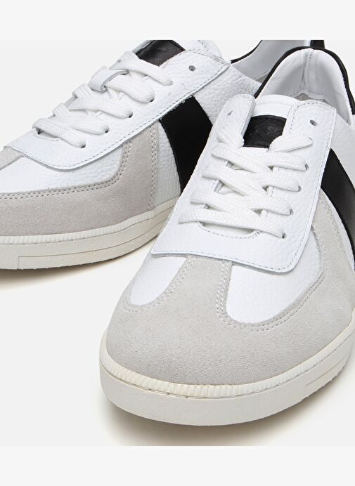 Erkek Süet Deri Gri Spor Ayakkabı - Görsel 4