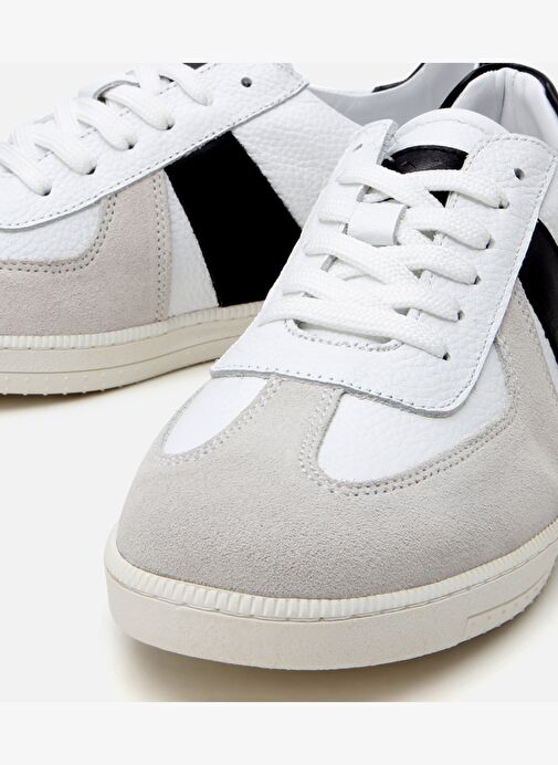 Erkek Süet Deri Gri Spor Ayakkabı - Görsel 4