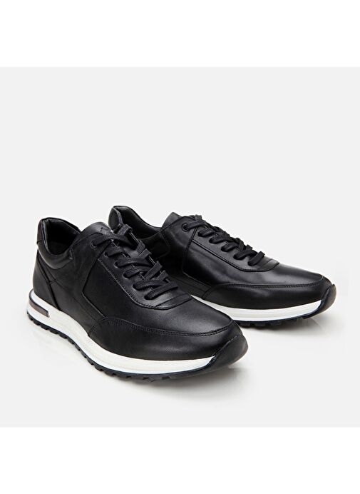 Hotiç Siyah Erkek Deri Sneaker 02AYH305090A100 - Görsel 3