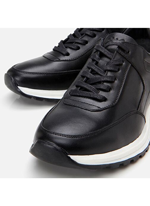 Hotiç Siyah Erkek Deri Sneaker 02AYH305090A100 - Görsel 5