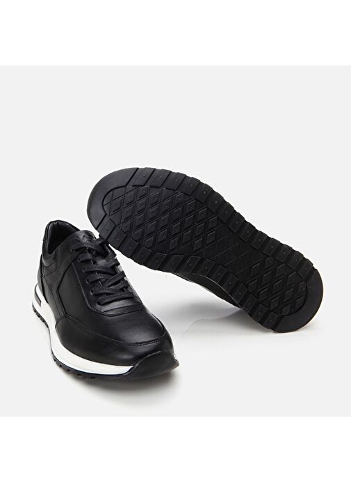Hotiç Siyah Erkek Deri Sneaker 02AYH305090A100 - Görsel 8