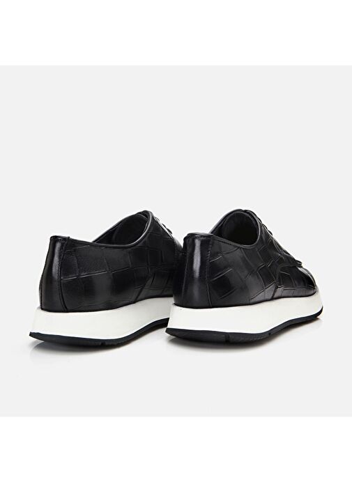 Hotiç Siyah Erkek Deri Günlük Ayakkabı 02AYH305210A100 - Görsel 7