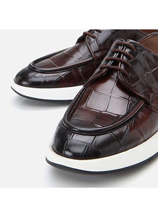 Hotiç Kahverengi Erkek Deri Günlük Ayakkabı 02AYH305210A480 - Görsel 5