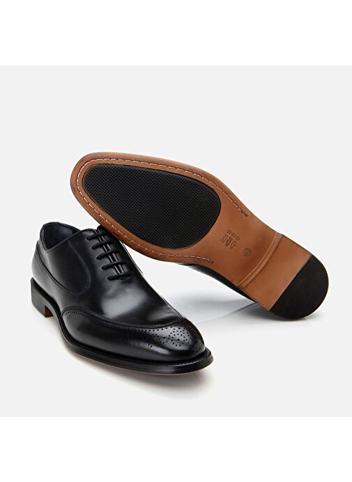 Hotiç Siyah Erkek Deri Klasik Ayakkabı 02AYH305250A100 - Görsel 8