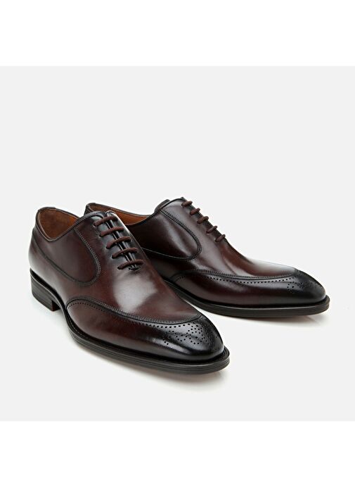Hotiç Kahverengi Erkek Deri Klasik Ayakkabı 02AYH305250A480 - Görsel 3