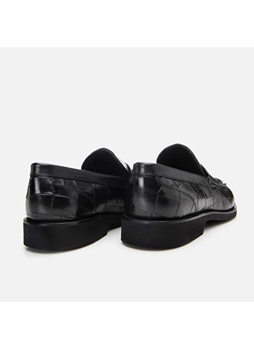 Hotiç Siyah Erkek Deri Loafer 02AYH305260A100 - Görsel 7