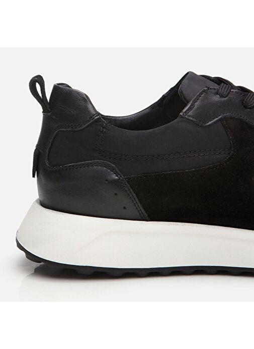 Hotiç Siyah Erkek Deri Sneaker 02AYH305300A100 - Görsel 4