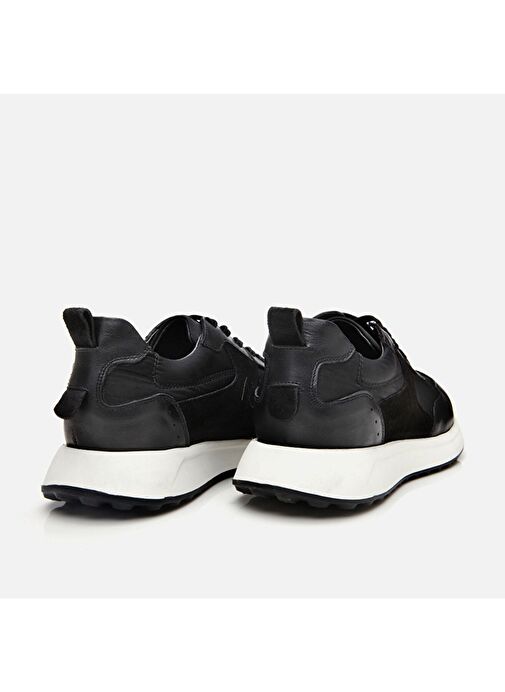 Hotiç Siyah Erkek Deri Sneaker 02AYH305300A100 - Görsel 7