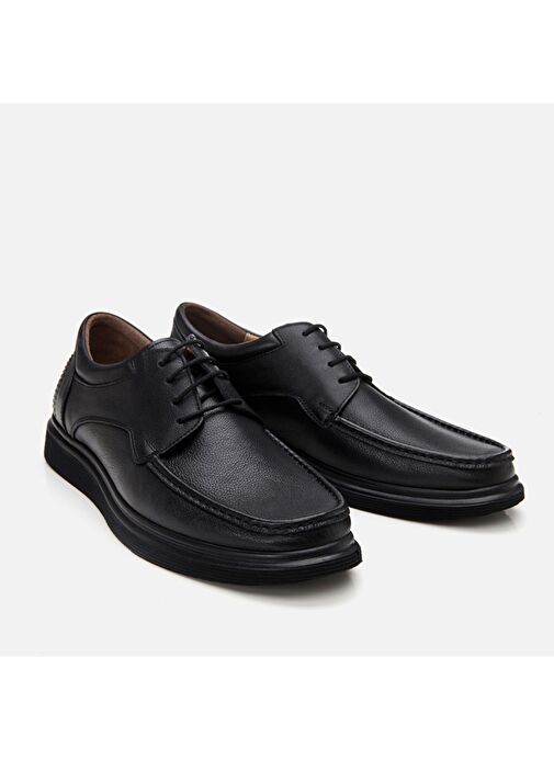 Hotiç Siyah Erkek Deri Günlük Ayakkabı 02AYH305400A100 - Görsel 3