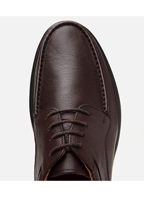 Erkek Deri Kahverengi Rahat Günlük Ayakkabı - Görsel 5