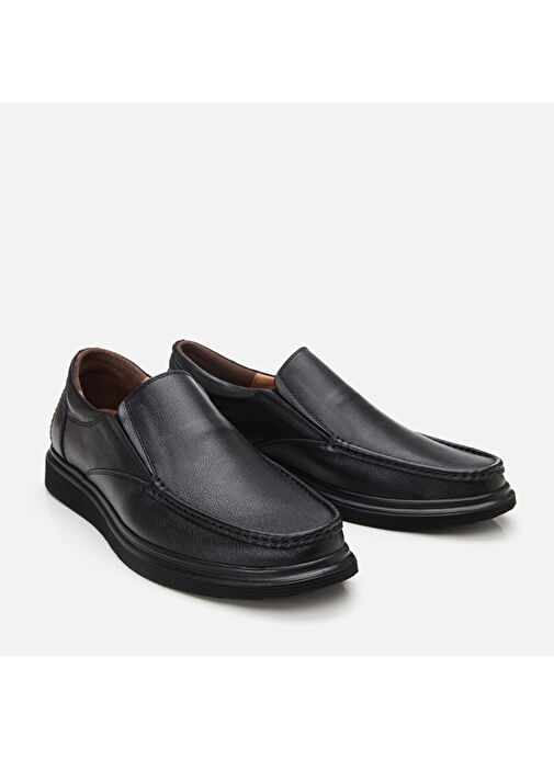 Hotiç Siyah Erkek Deri Günlük Ayakkabı 02AYH305410A100 - Görsel 3