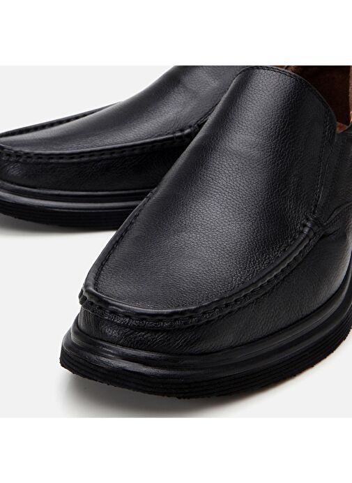 Hotiç Siyah Erkek Deri Günlük Ayakkabı 02AYH305410A100 - Görsel 5