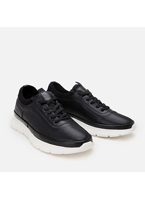 Hotiç Siyah Erkek Deri Sneaker 02AYH305660A100 - Görsel 3