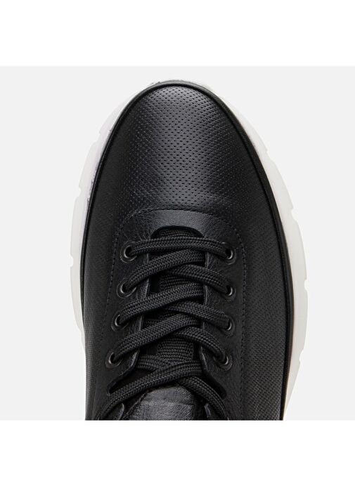 Hotiç Siyah Erkek Deri Sneaker 02AYH305660A100 - Görsel 6