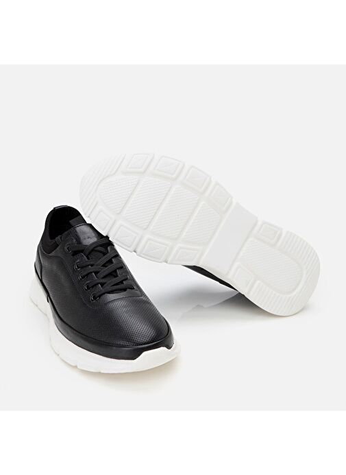 Hotiç Siyah Erkek Deri Sneaker 02AYH305660A100 - Görsel 7