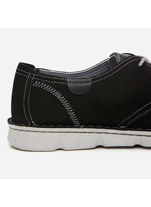 Hotiç Siyah Erkek Süet Günlük Ayakkabı 02AYH305740A100 - Görsel 5