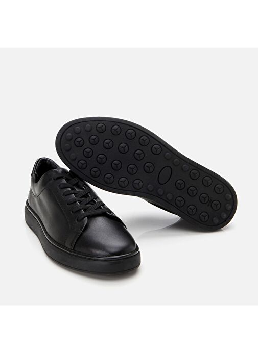 Hotiç Siyah Erkek Deri Günlük Ayakkabı 02AYH305770A100 - Görsel 7