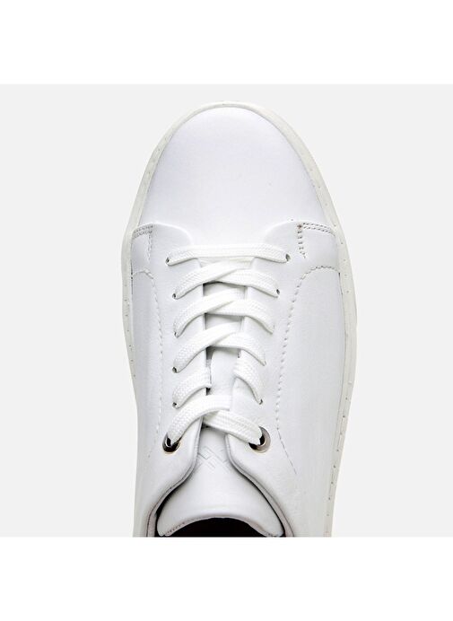 Hotiç Beyaz Erkek Deri Günlük Ayakkabı 02AYH305800A900 - Görsel 6