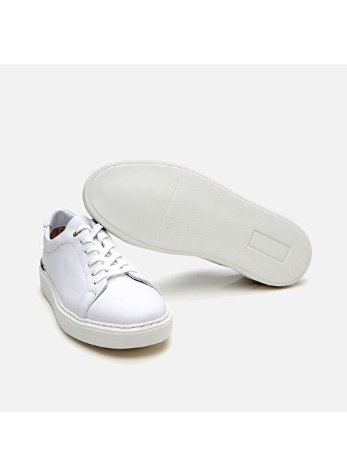 Hotiç Beyaz Erkek Deri Günlük Ayakkabı 02AYH305800A900 - Görsel 8