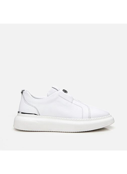 Hotiç Beyaz Erkek Deri Günlük Ayakkabı 02AYH305810A900 - Görsel 2
