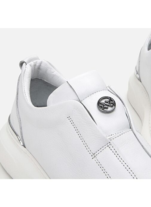 Hotiç Beyaz Erkek Deri Günlük Ayakkabı 02AYH305810A900 - Görsel 4