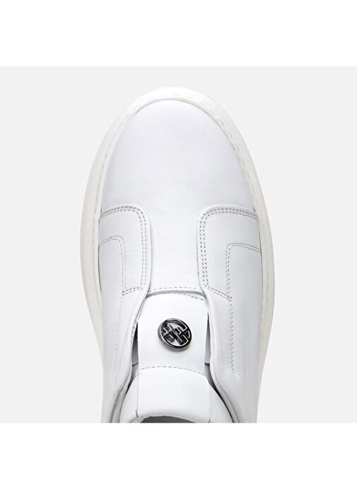 Hotiç Beyaz Erkek Deri Günlük Ayakkabı 02AYH305810A900 - Görsel 5