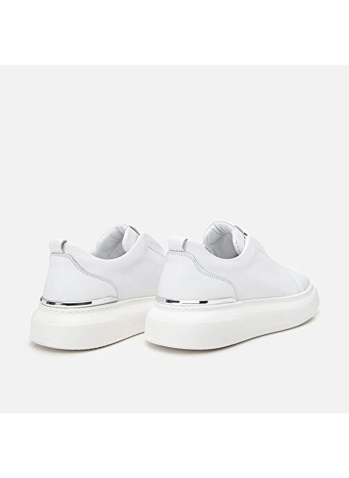 Hotiç Beyaz Erkek Deri Günlük Ayakkabı 02AYH305810A900 - Görsel 6