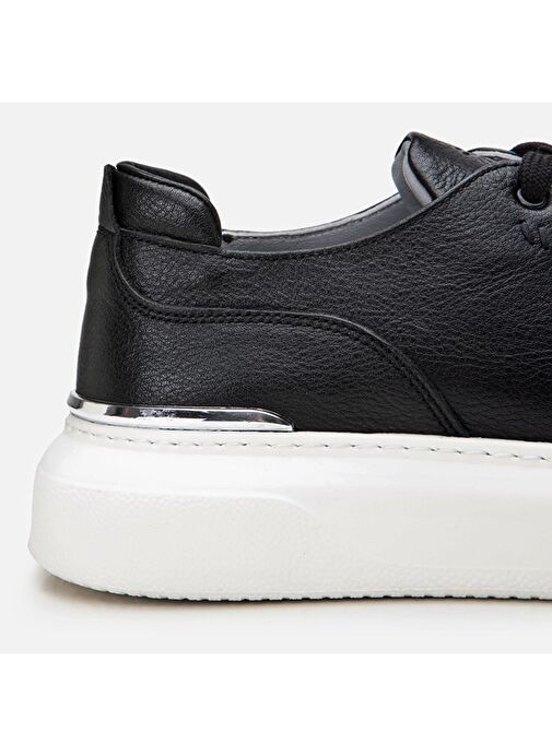 Hotiç Siyah Erkek Deri Günlük Ayakkabı 02AYH305820A100 - Görsel 4