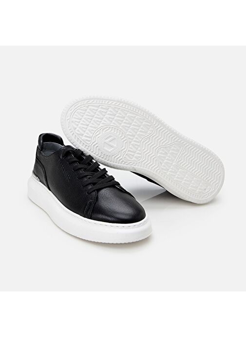 Hotiç Siyah Erkek Deri Günlük Ayakkabı 02AYH305820A100 - Görsel 8