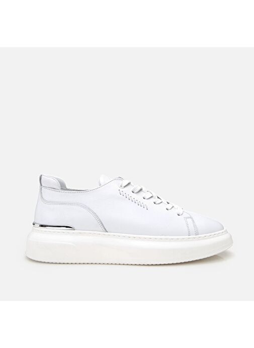 Hotiç Beyaz Erkek Deri Günlük Ayakkabı 02AYH305820A900 - Görsel 2