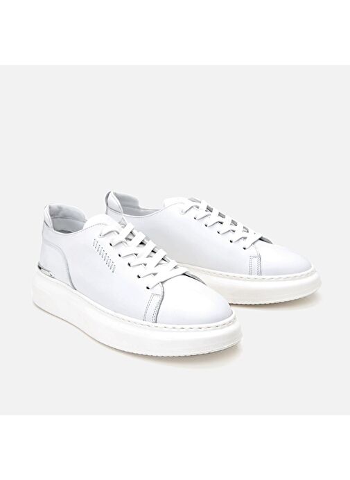 Hotiç Beyaz Erkek Deri Günlük Ayakkabı 02AYH305820A900 - Görsel 3