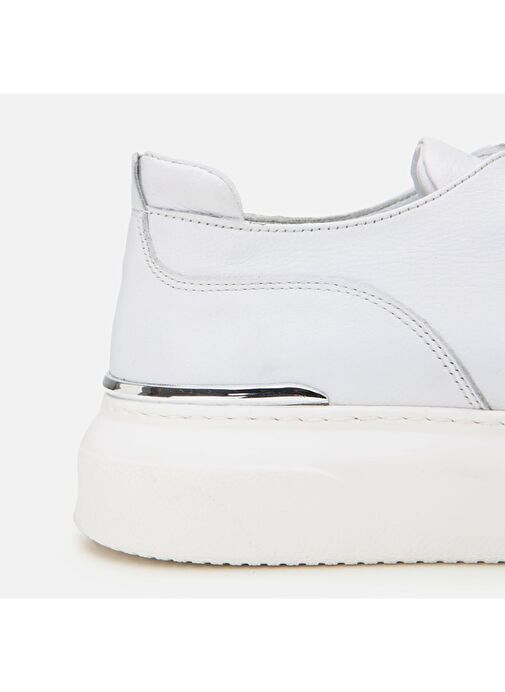 Hotiç Beyaz Erkek Deri Günlük Ayakkabı 02AYH305820A900 - Görsel 4