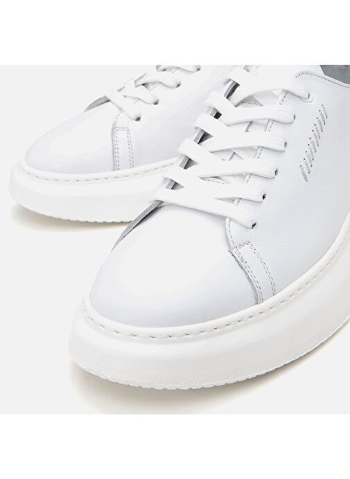 Hotiç Beyaz Erkek Deri Günlük Ayakkabı 02AYH305820A900 - Görsel 5