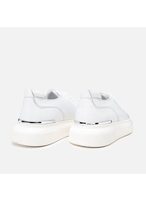 Hotiç Beyaz Erkek Deri Günlük Ayakkabı 02AYH305820A900 - Görsel 7