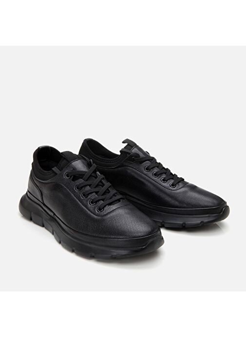 Hotiç Siyah Erkek Deri Sneaker 02AYH306090A100 - Görsel 3