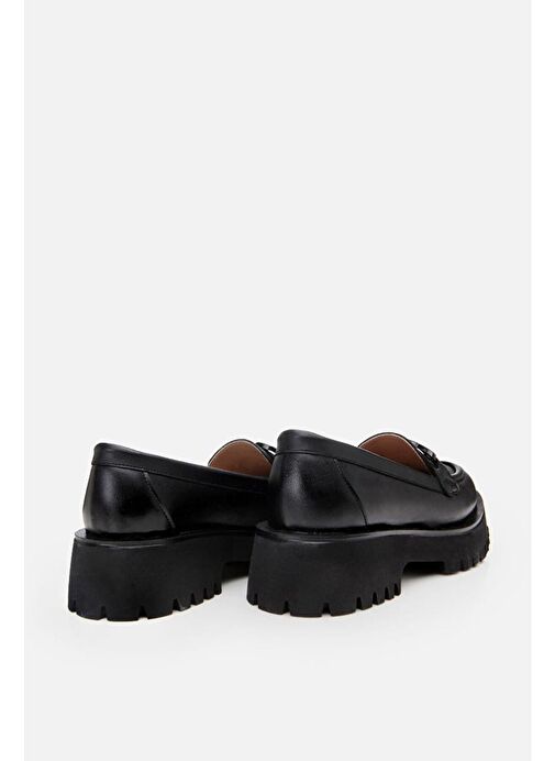 Yaya by Hotiç Siyah Kadın Loafer 01AYY307960A100 - Görsel 6
