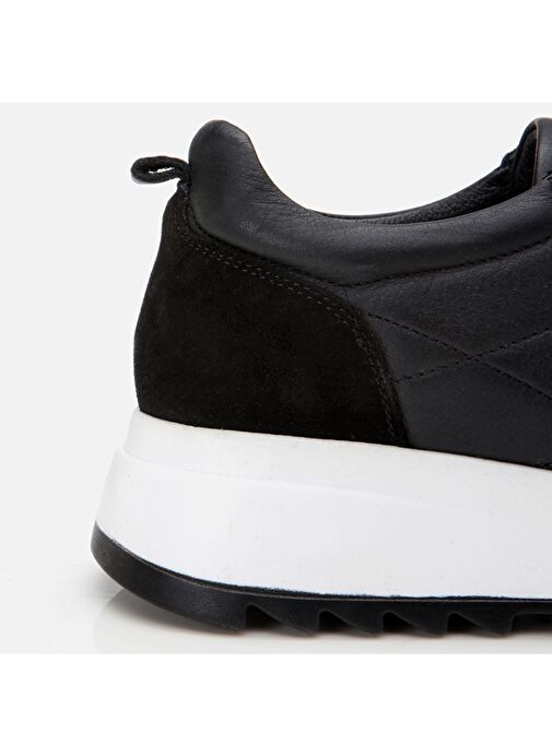 Hotiç Siyah Kadın Deri Sneaker 01AYH306510A100 - Görsel 4