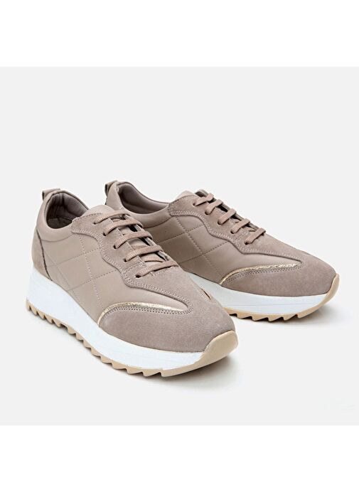 Hotiç Vizon Kadın Deri Sneaker 01AYH306520A450 - Görsel 3