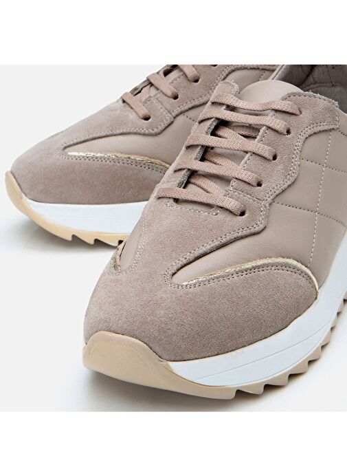 Hotiç Vizon Kadın Deri Sneaker 01AYH306520A450 - Görsel 5