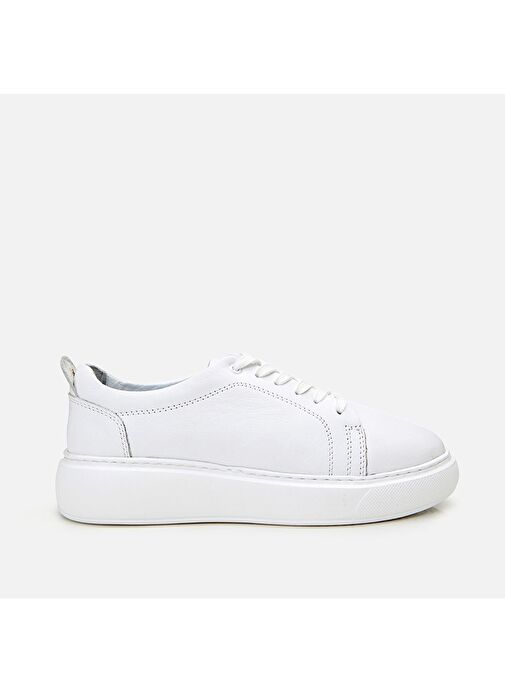 Hotiç Beyaz Kadın Deri Sneaker 01AYH306560A900 - Görsel 2