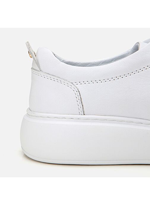 Hotiç Beyaz Kadın Deri Sneaker 01AYH306560A900 - Görsel 4