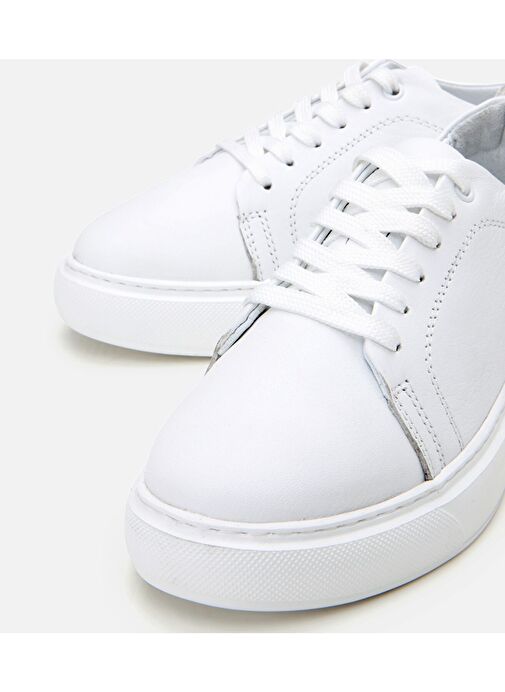 Hotiç Beyaz Kadın Deri Sneaker 01AYH306560A900 - Görsel 5