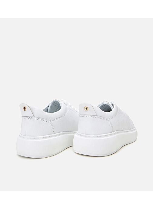 Hotiç Beyaz Kadın Deri Sneaker 01AYH306560A900 - Görsel 6