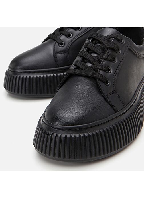 Hotiç Siyah Kadın Deri Sneaker 01AYH306570A100 - Görsel 5