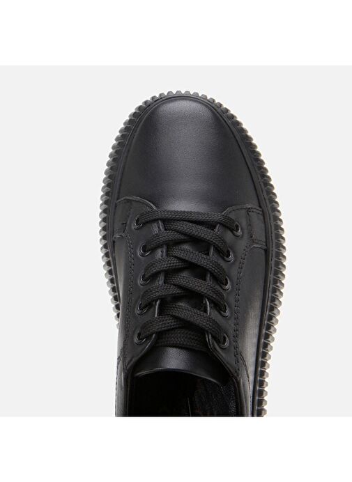 Hotiç Siyah Kadın Deri Sneaker 01AYH306570A100 - Görsel 6