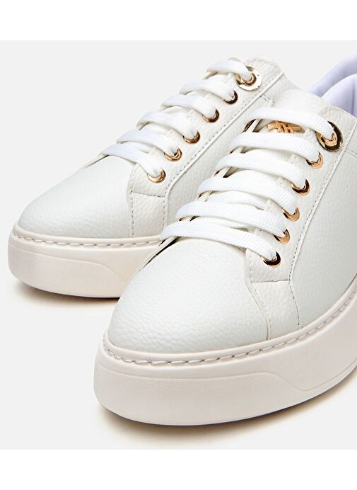 Kadın Beyaz Taban Detaylı Spor Ayakkabı - Görsel 4